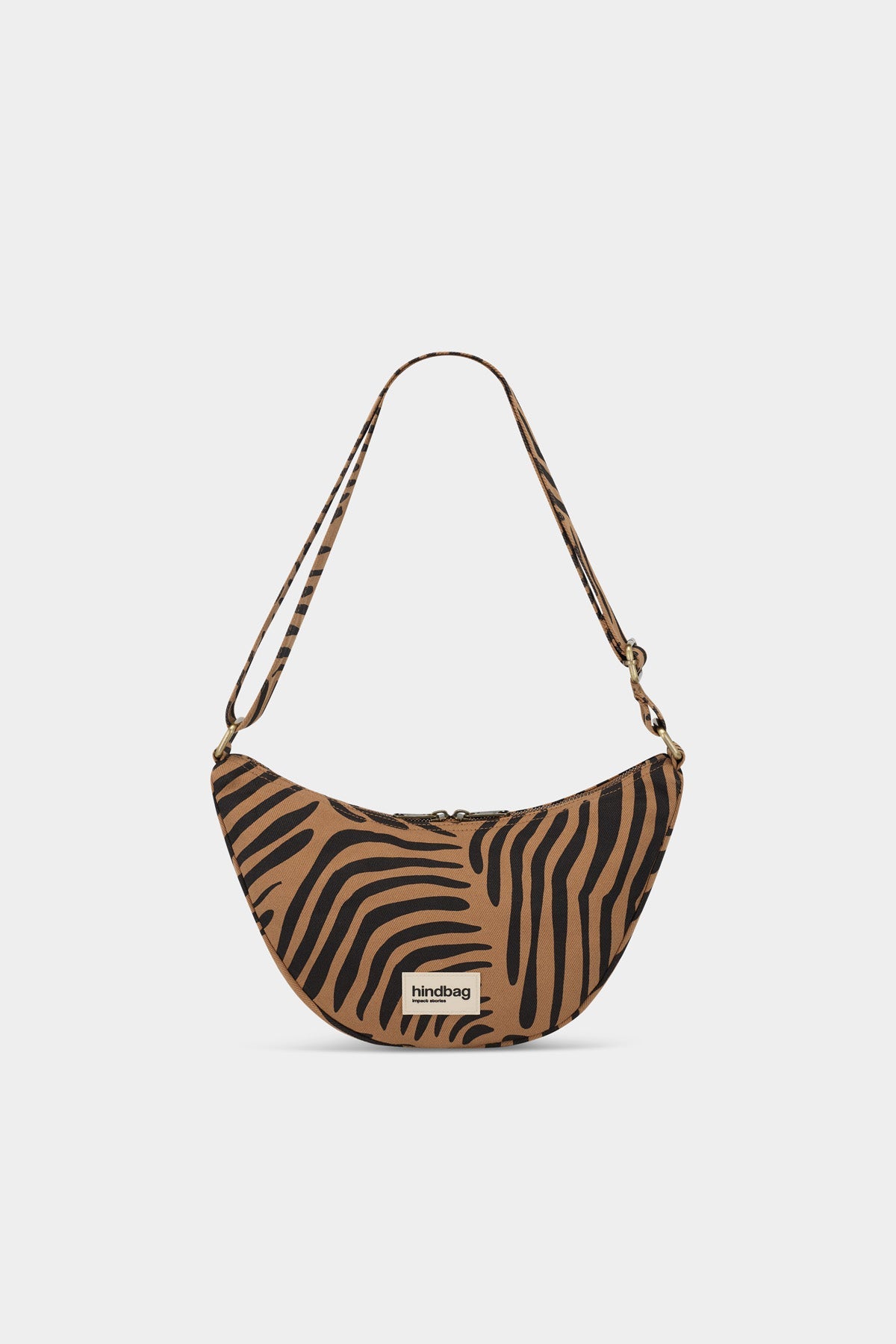 Andrea Belt Bag in Cinnamon Zebra