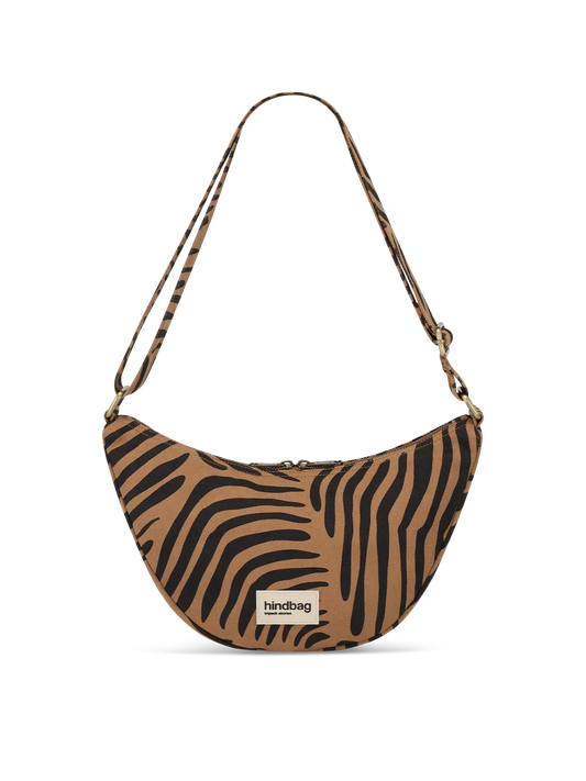 Andrea Belt Bag in Cinnamon Zebra