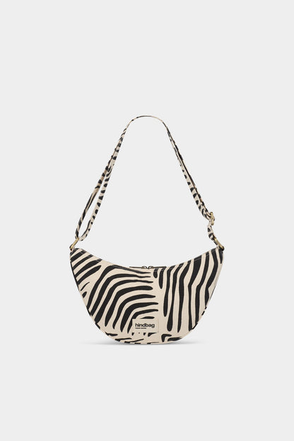 Andrea Belt Bag Ecru Zebra Print