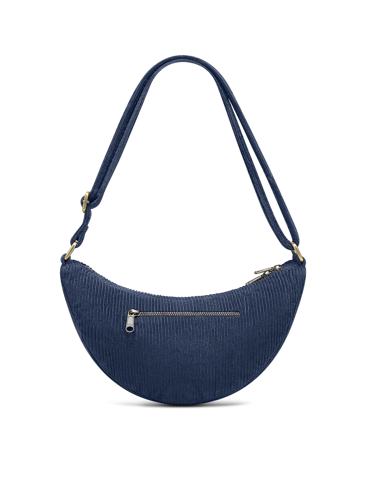 Andrea Fanny Pack in navy corduroy