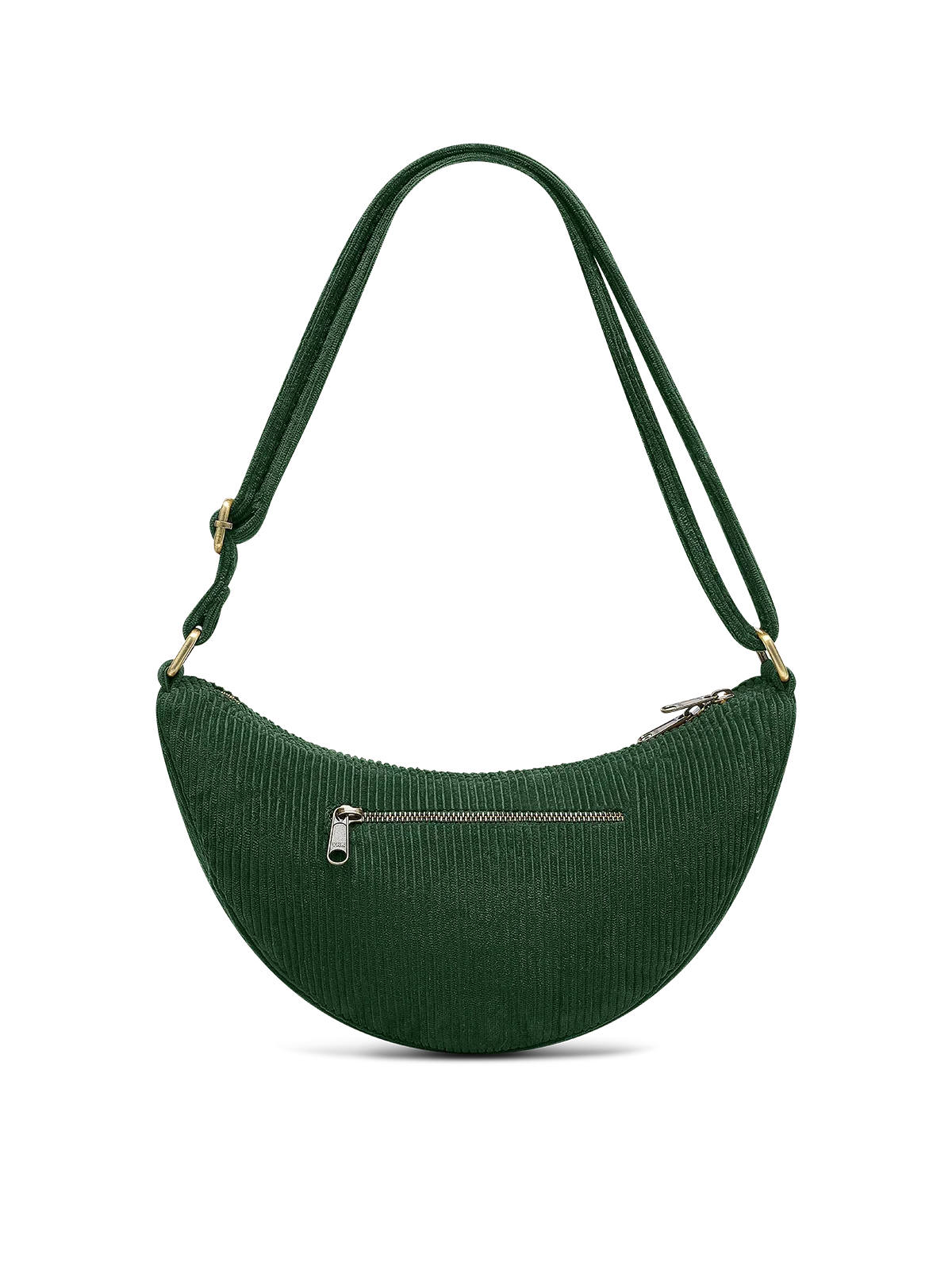Andrea Fanny Pack in pine green corduroy
