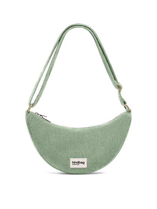 Andrea Fanny Pack in mint green corduroy