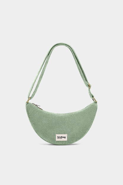 Andrea Fanny Pack in mint green corduroy