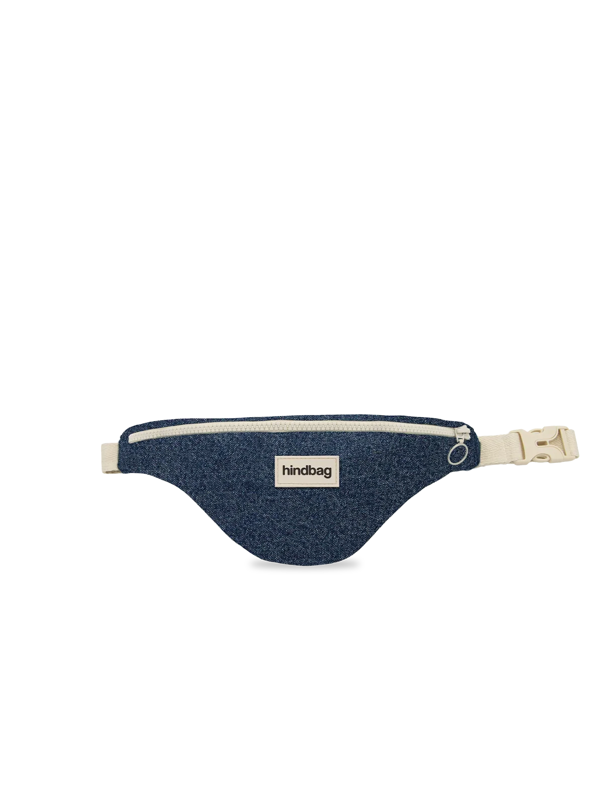 Augustin dark blue denim bum bag