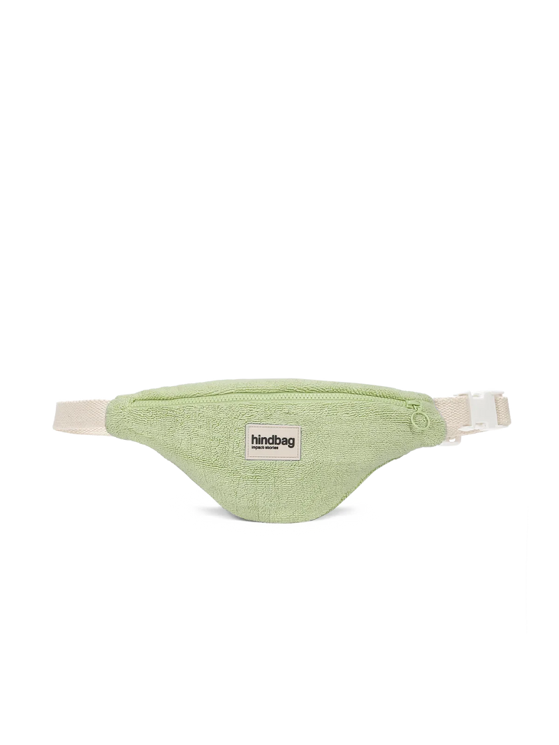 Augustin Almond Green Terry Children's Fanny Pack