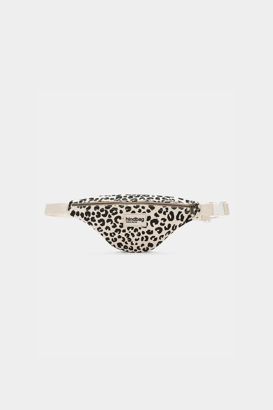 Augustin Leopard Off-white Children's Fanny Pack