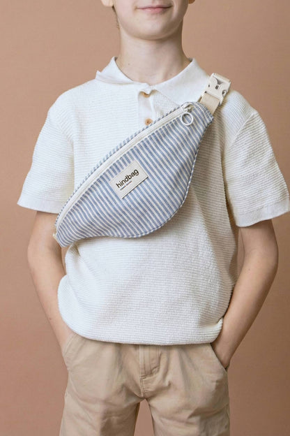 Augustin Blue Stripes Bum Bag Kids