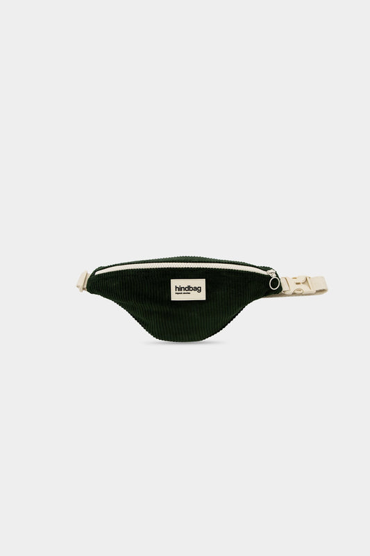 Augustin Kids' Fanny Pack in Pine Green Corduroy