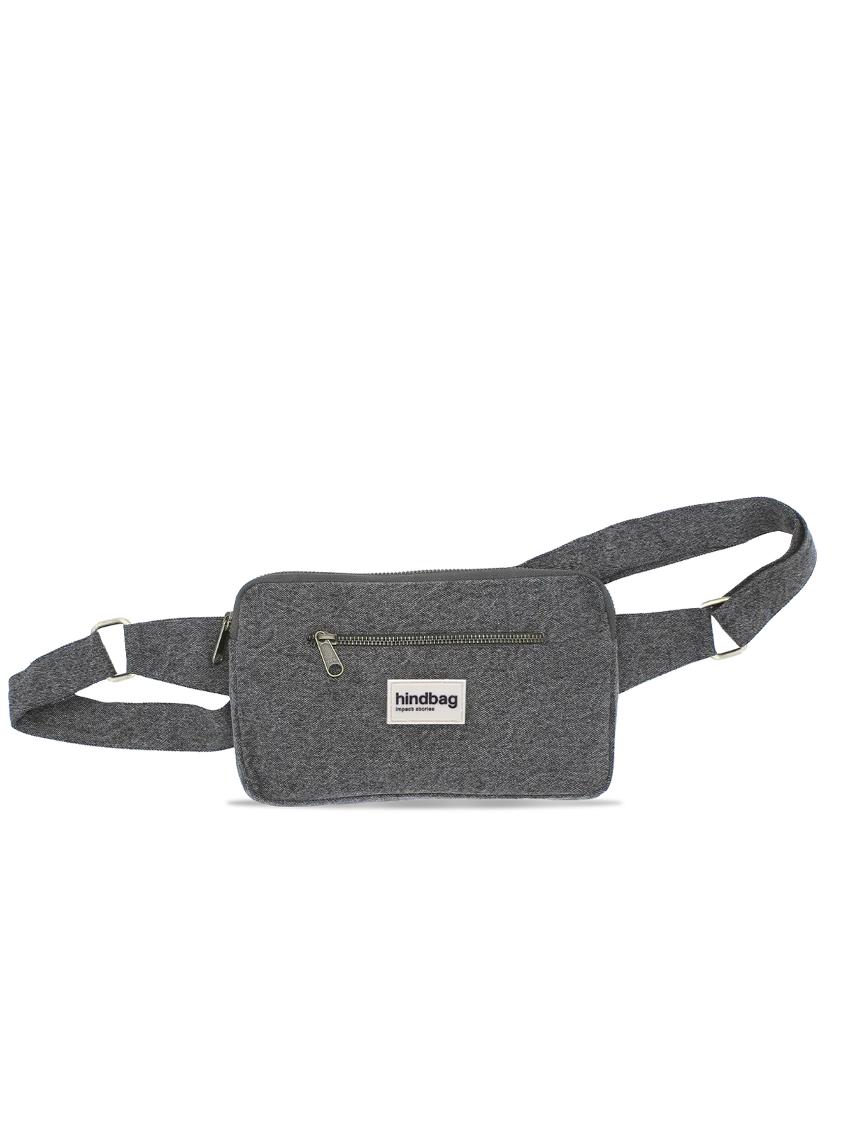 Harry Denim Gray Belt Bag