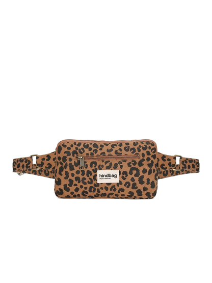Harry Cinnamon leopard fanny pack