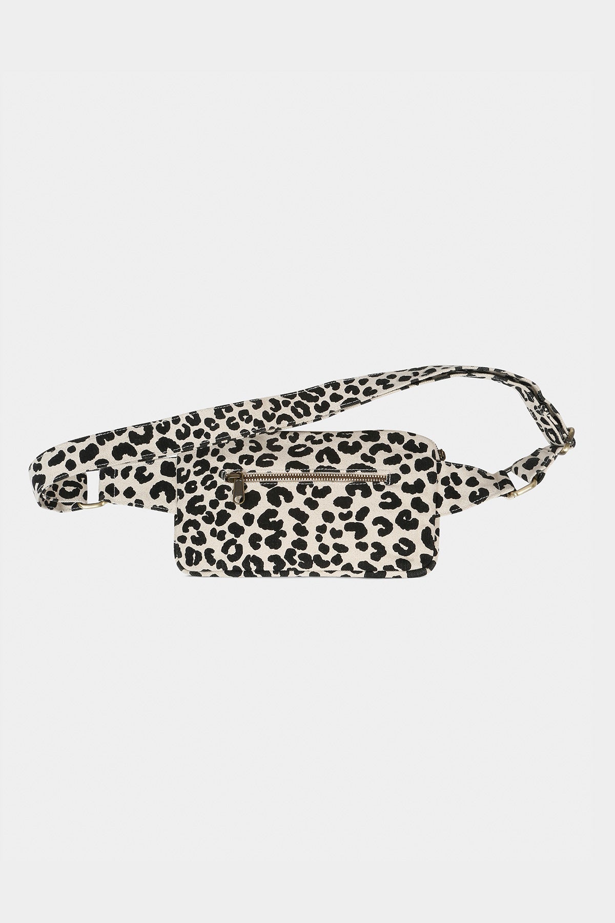 Harry Off-white leopard fanny pack
