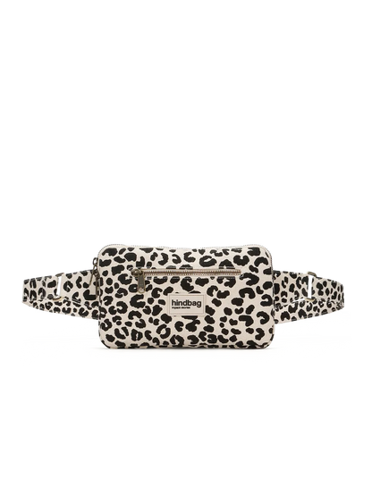 Harry Off-white leopard fanny pack