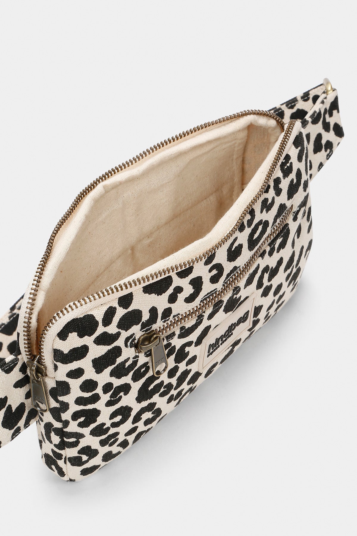 Harry Off-white leopard fanny pack