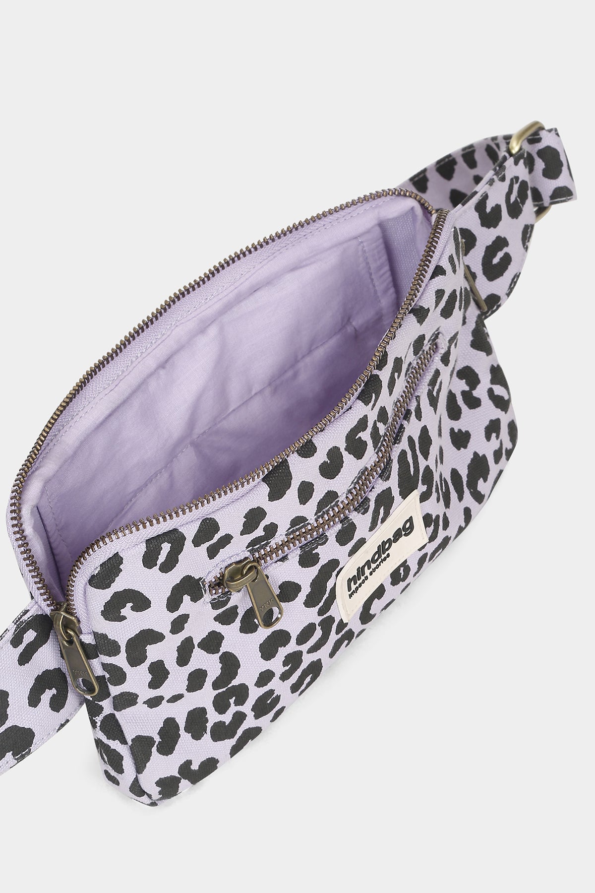 Harry Leopard lilac leopard fanny pack