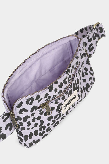 Harry Leopard lilac leopard fanny pack