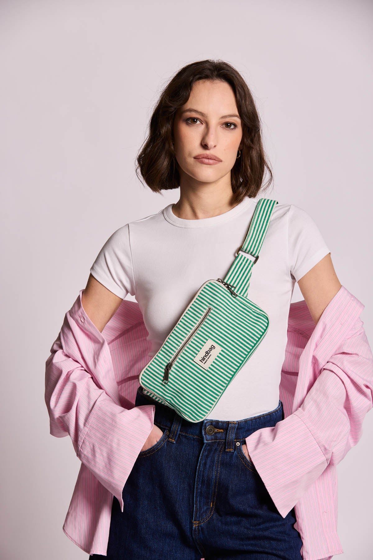 Harry Green Stripes Bum Bag