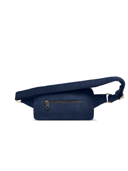 Harry Navy Corduroy Fanny Pack