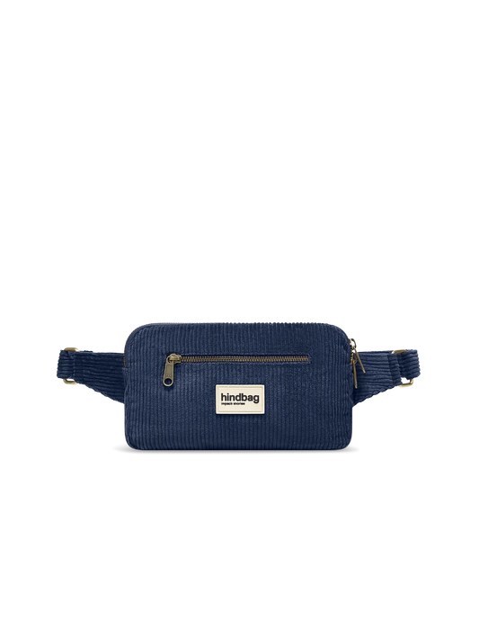Harry Navy Corduroy Fanny Pack