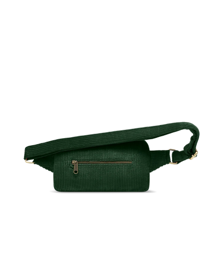 Harry Pine Green Corduroy Fanny Pack
