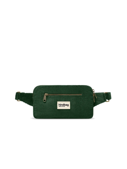 Harry Pine Green Corduroy Fanny Pack