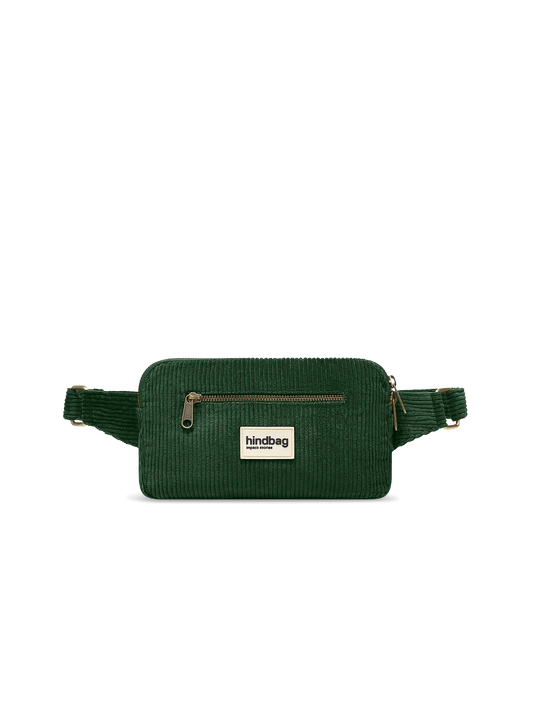 Harry Pine Green Corduroy Fanny Pack