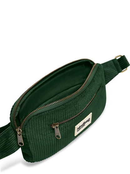Harry Pine Green Corduroy Fanny Pack