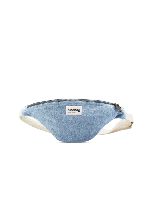 Olivia Denim Blue Belt Bag
