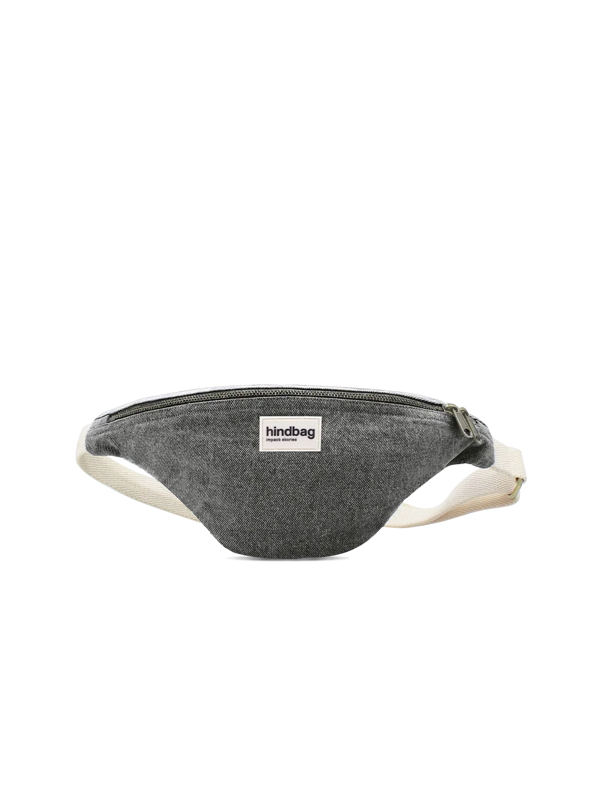 Olivia Denim Gray Belt Bag