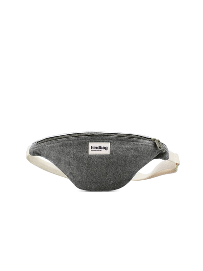 Olivia Denim Gray Belt Bag