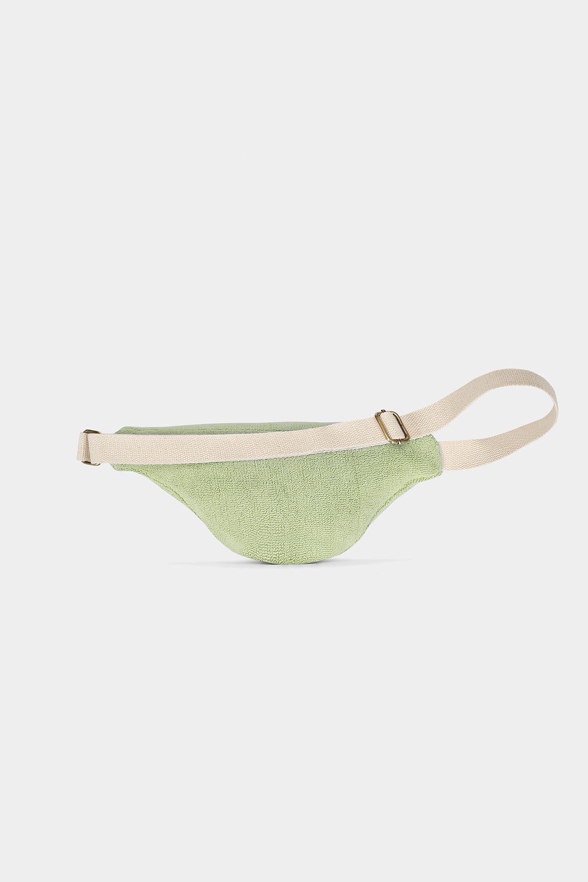 Olivia Terry Almond Green Fanny Pack