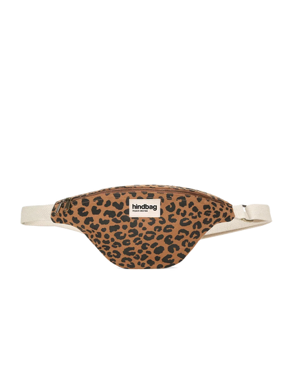 Olivia Leopard Cinnamon fanny pack