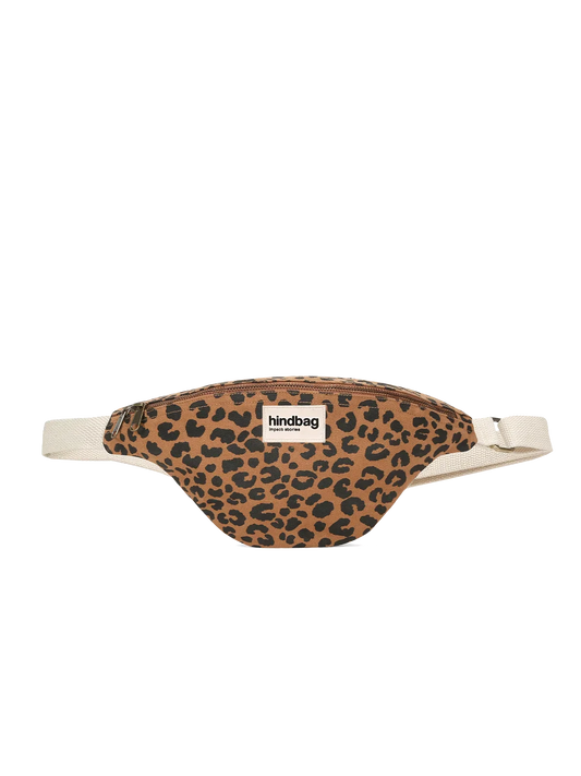Olivia Leopard Cinnamon fanny pack