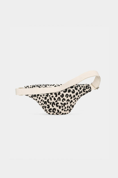 Olivia Leopard Off-white fanny pack