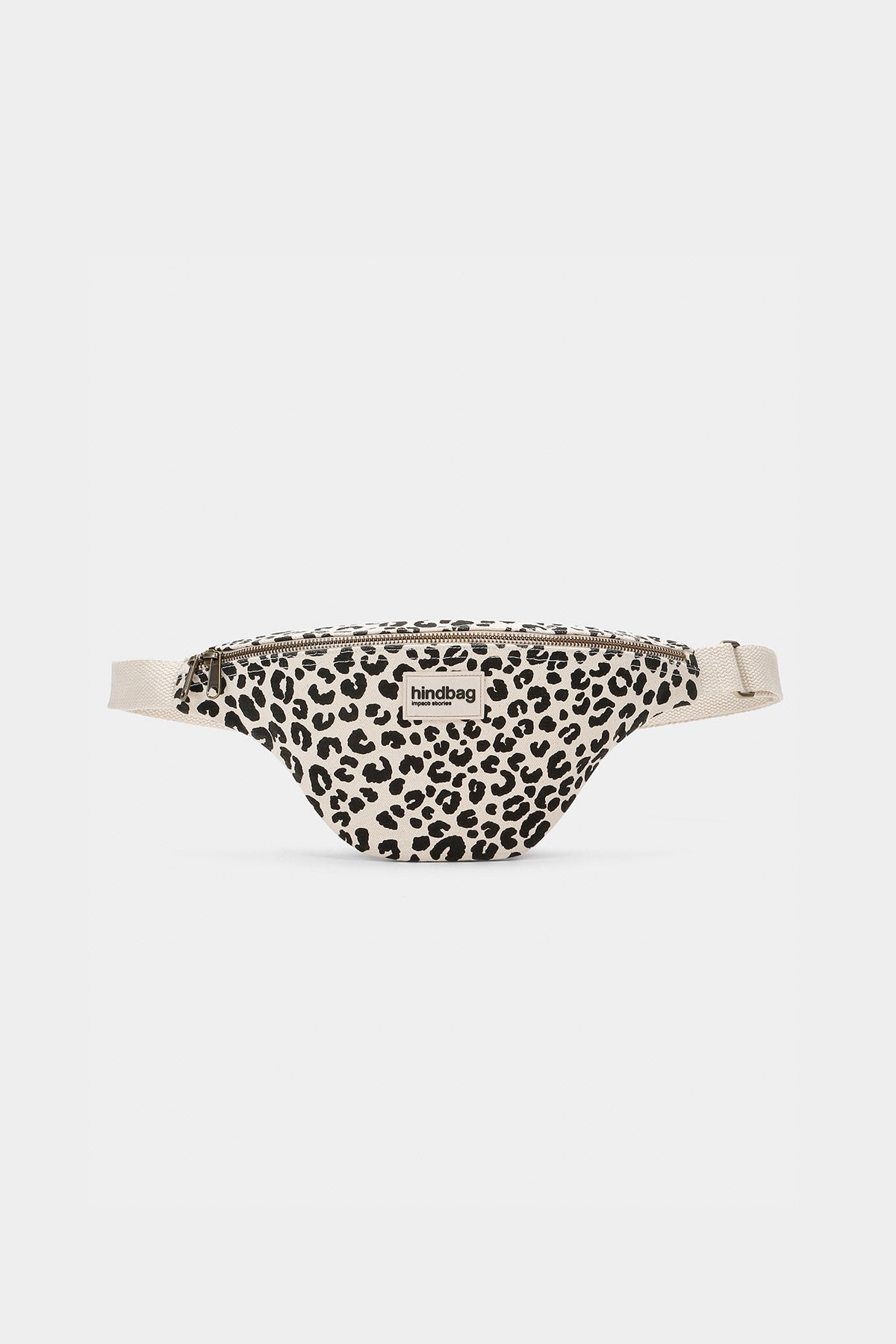 Olivia Leopard Off-white fanny pack