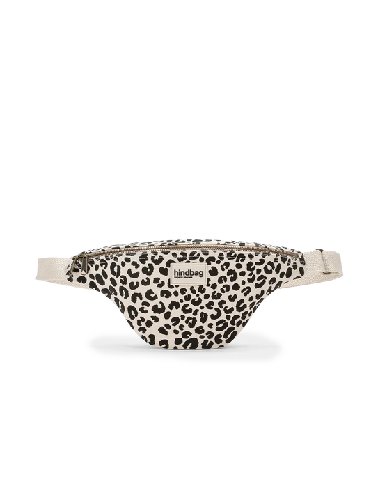 Olivia Leopard Off-white fanny pack