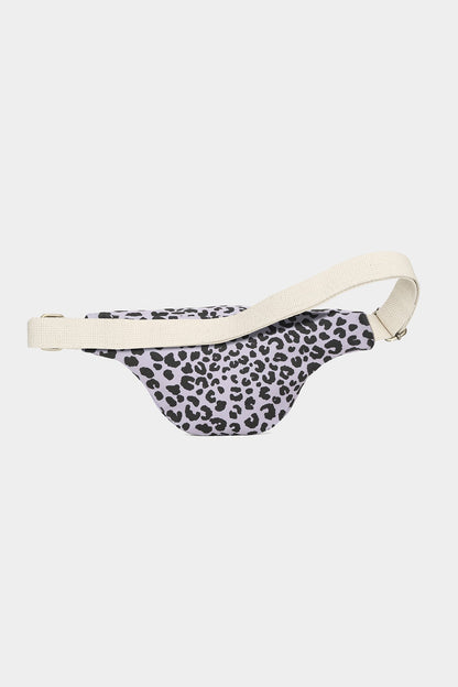 Olivia Leopard Lilac fanny pack