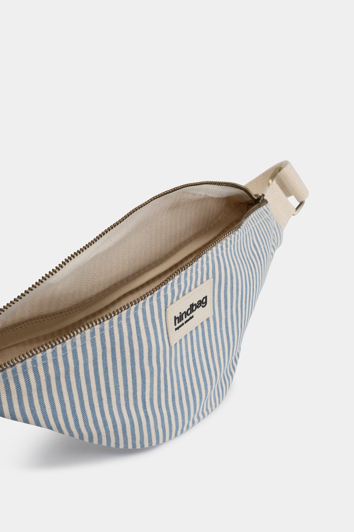 Olivia Blue Stripe Bum Bag