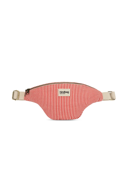 Olivia Red Stripes Bum Bag