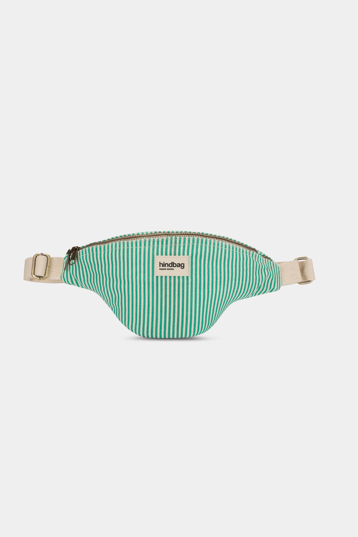 Olivia Green Stripes Bum Bag
