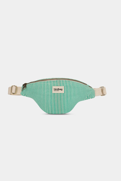 Olivia Green Stripes Bum Bag