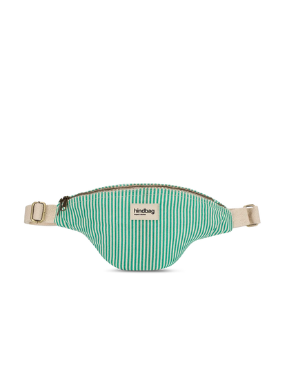 Olivia Green Stripes Bum Bag