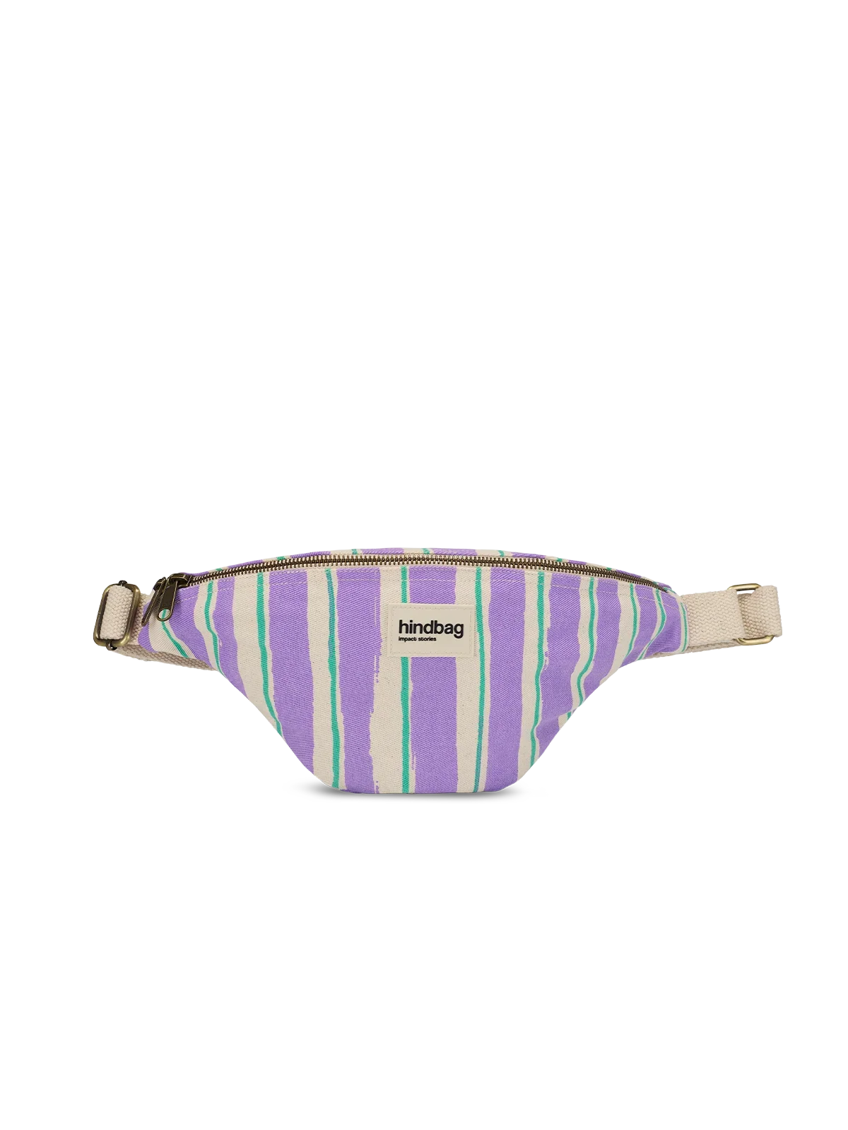 Olivia Green and Parma Stripes Bum Bag