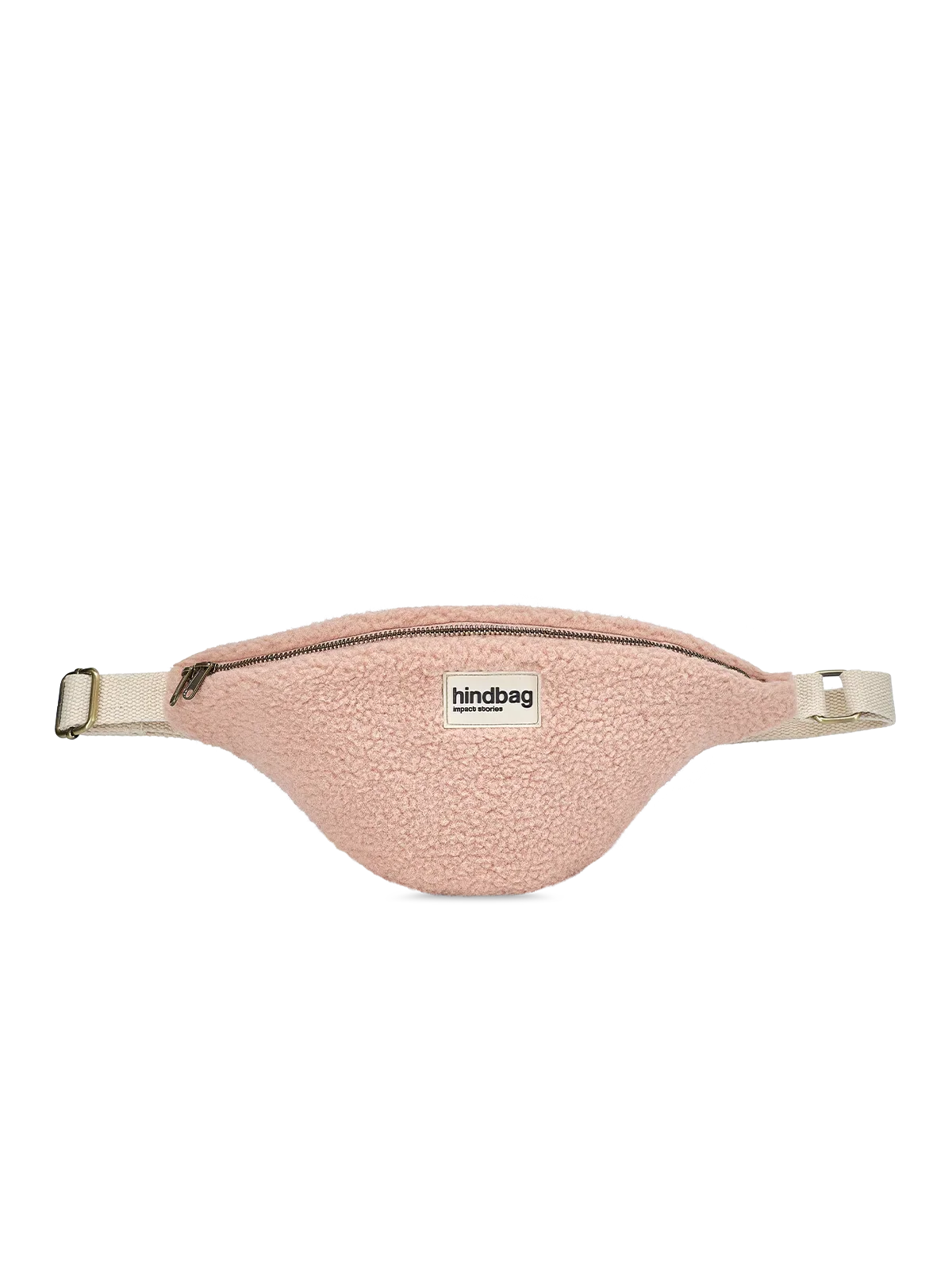 Olivia Teddy Fanny Pack in Powder Pink