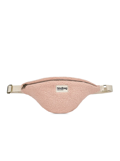 Olivia Teddy Fanny Pack in Powder Pink