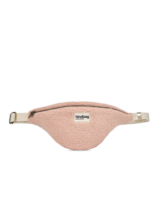 Olivia Teddy Fanny Pack in Powder Pink