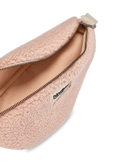 Olivia Teddy Fanny Pack in Powder Pink