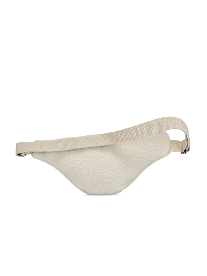 Olivia Teddy Fanny Pack in Arctic White