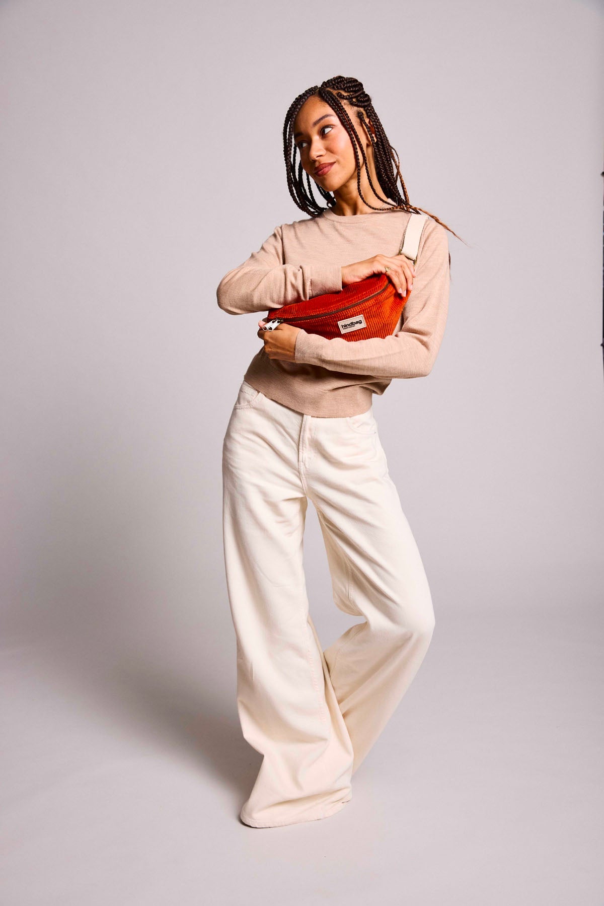 Olivia Velvet Brick Fanny Pack