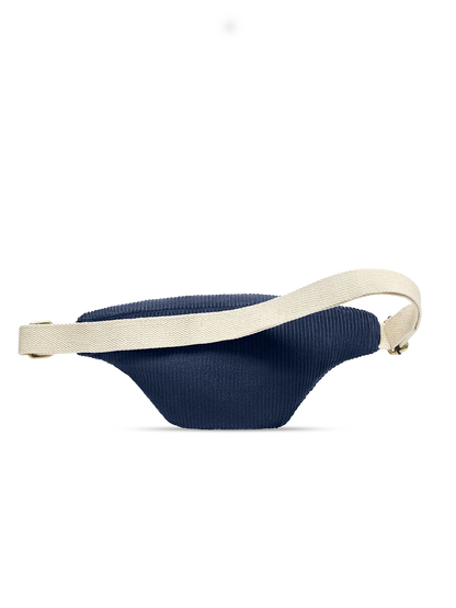Olivia Navy Velvet Fanny Pack