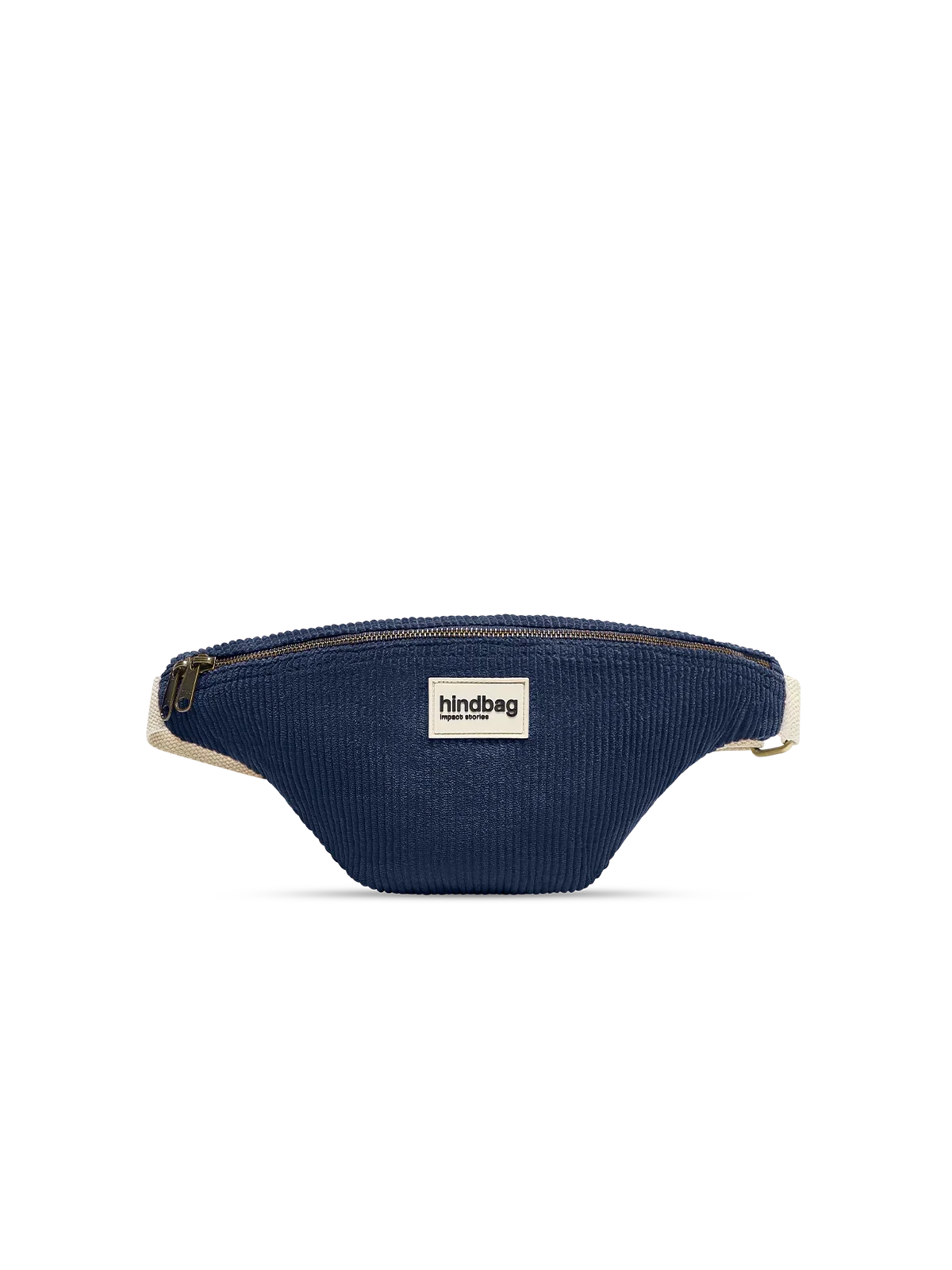 Olivia Navy Velvet Fanny Pack